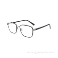 Leseblas schwarzer Spektakel Mann Frau Metall Optische Brille Rahmen Brillen Brillen